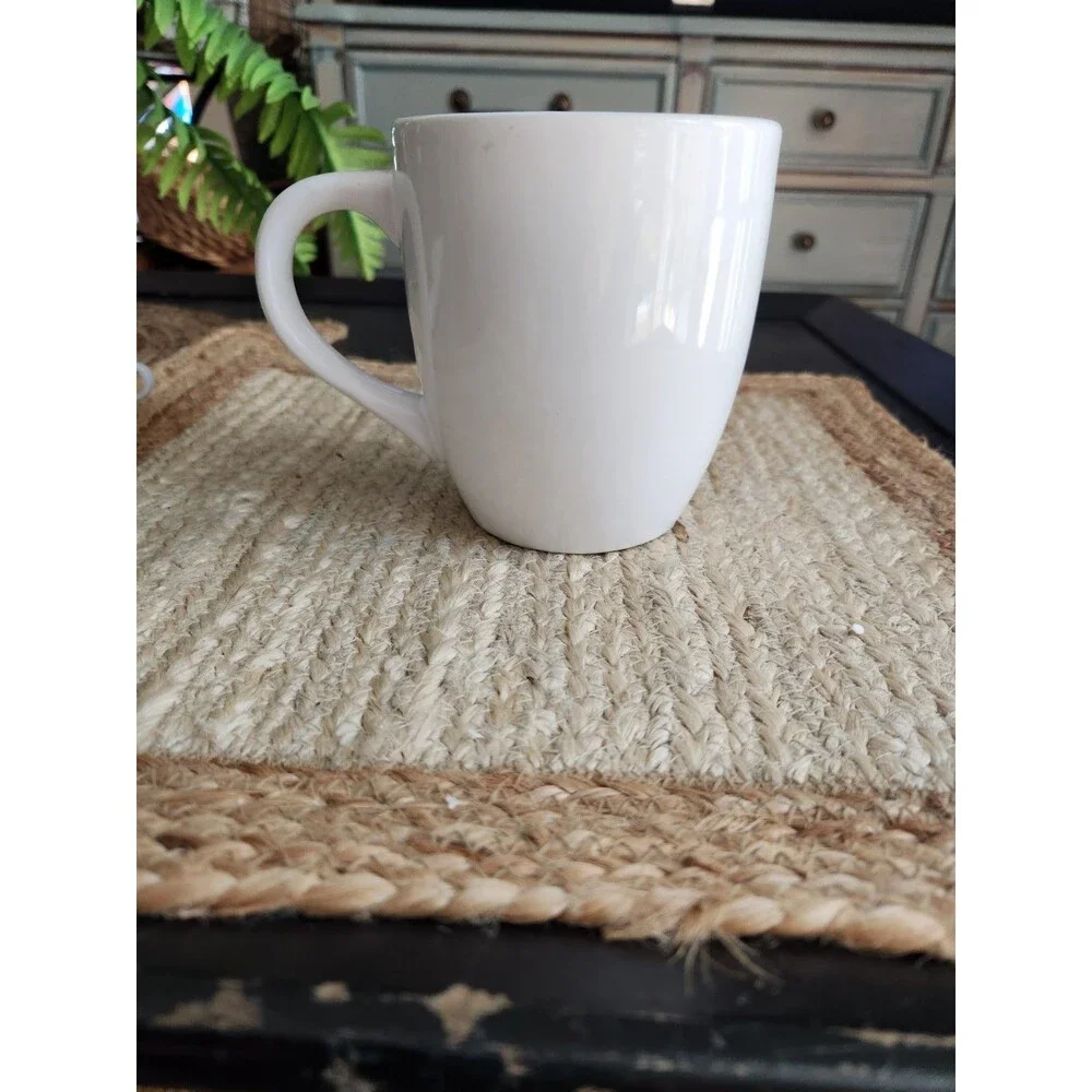 Pier‎ 1 One Ceramic Dolomite Love Coffee Mug